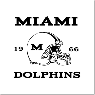 Miami dolphins est 1966 Posters and Art